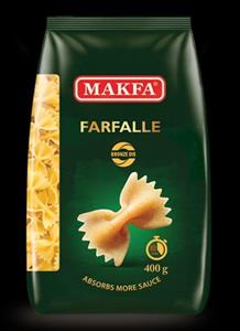 پاستا ماکفا Makfa Pasta Farfalle با فرم فارفال 400 گرم