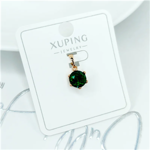 پلاک سبز زمردی کوچک ژوپینگ کد 513