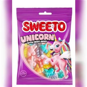 پاستیل  میوه ای سویتو 100گرم UNICORN SWEETO