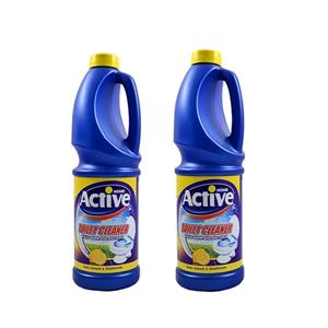 مایع جرمگیر اکتیو مدل Home حجم 1 لیتر بسته 2 عددی
