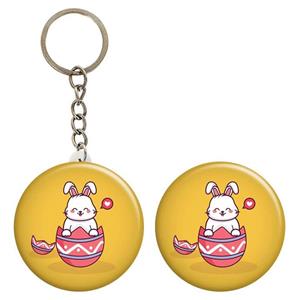 پیکسل گالری باجو طرح حیوان خرگوش بامزه کد rabbit 61 به همراه جاکلیدی