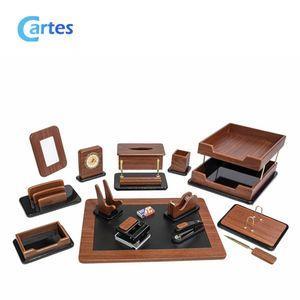 ست لوازم اداری رومیزی مدل Office-515 مجموعه 15 عددی