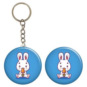 پیکسل گالری باجو طرح حیوان خرگوش بامزه کد rabbit 68 به همراه جاکلیدی