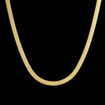 گردنبند طلا 18 عیار زنانه طلای مستجابی مدل بیزمارک کد 45