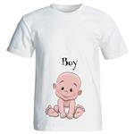 تیشرت بارداری طرح Boy مدل 3957