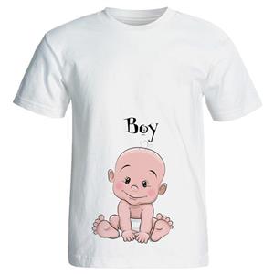 تیشرت بارداری طرح Boy مدل 3957