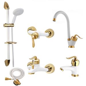 ست شیرآلات ترنم مدل دیاموند پلاسST مجموعه 6 عددی