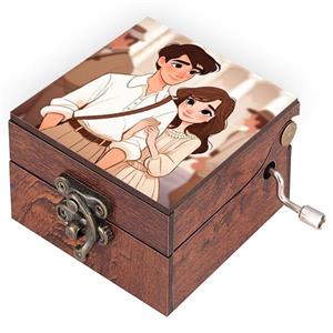 جعبه موزیکال مدل عاشقانه کد N285