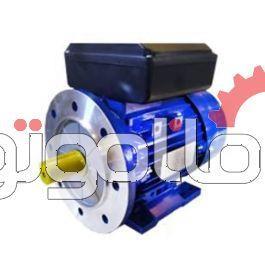 الکتروموتور دیزل ساز تکفاز کلاچ دار 1.5 کیلووات 2 اسب 1400 دور، فریم 90 آلومینیومی، دارای پایه جداشونده و فلنج