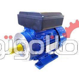 الکتروموتور دیزل ساز تکفاز کلاچ دار 0.75 کیلووات 1 اسب 2800 دور، فریم 80 آلومینیومی، دارای پایه جداشونده و نیم فلنج