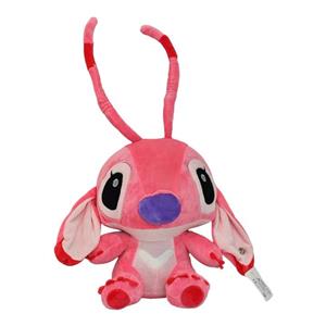 عروسک استیج صورتی رنگ نشسته خارجی 50 سانتی