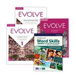  کتابهای evolve 1 & word skills elementary