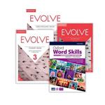  کتابهای evolve 3 & word skills intermediate