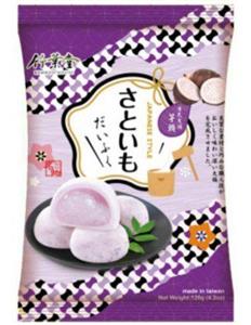 شیرینی موچی بامبو هاوس با طعم تارو 120 گرمی Bamboo House Japanese Style Taro Mochi