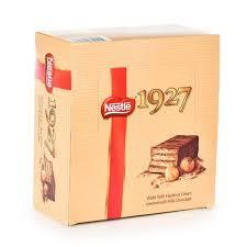 بسته 12 تایی ویفر شکلاتی فندقی و شیری 1927 نستله