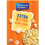 پاپ کورن امریکن گاردن کره ای اکسترا 273 گرمی American Garden Extra Butter Popcorn