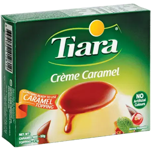 پودر کرم کارامل تیارا (تیاری) 50 گرمی Tiara Creme Caramel