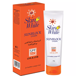 کرم ضد آفتاب اسکین وایت 100 گرمی Skin White Sunblock Cream SPF60