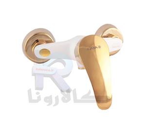 شیر‏ توالت مدل ‎A1Z4 سفید طلایی