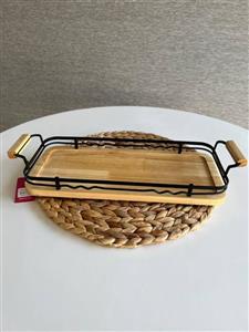 رولت خوری چوبی BVK مدل کاریزما مشکی 