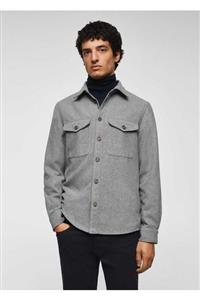 پیراهن آستین بلند مردانه منگو