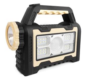 چراغ قوه شارژی خورشیدی COB-XPE HS-8031-B