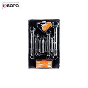 مجمموعه آچار مگا تولز مدل M37140 ست 8 عددی Mega Tools M37140 Wrench Set 8PCS