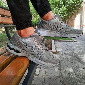 کتانی اسپرت مردانه سایز بزرگ مدل اسیکس کایانو(asics kayanoo)| سایز44 تا 48| رنگ طوسی| تنفسی| قابل شستشو 