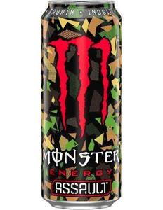 نوشیدنی انرژی زا مانستر اسولت (یورش) Monster Energy Assault 500ml