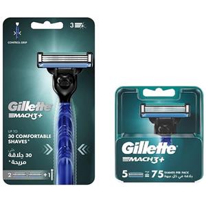 خودتراش ژیلت مدل MACH3 با 5 عدد یدک Gillette
