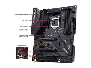 مادربرد ایسوس مدل تی یو اف زد 390 پرو گیمینگ ASUS TUF Z390-PRO GAMING LGA 1151 Motherboard