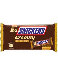 شکلات اسنیکرز کره بادام زمینی کرمی 10عددی (5*2) Snickers Creamy Peanut Butter