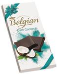 شکلات تلخ بلژین دارک کوکونات 100 گرمی Belgian Dark Coconut Chocolate