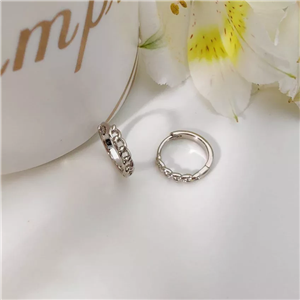 گوشواره زنجیری ظریف ژوپینگ کد 218