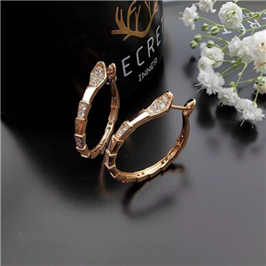گوشواره حلقه ای نگین دار ژوپینگ کد 164