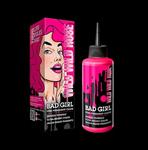 شامپو رنگ بد گرل bad girl رنگ صورتی باربی مدل wild wild rose حجم 150 میل