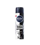 اسپری ضد تعریق نیوآ nivea مردانه مدل black white invisible orginal حجم 150 میل( 1 الی 2 هفته ای)