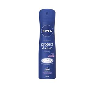 اسپری ضد تعریق نیوآ Nivea زنانه مدل Protect And Care حجم 150 میل(تحویل 1 الی 2 هفته ای)