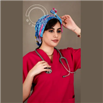 اسکراب شلوار برند سینوهه مدل(Cizgi Medical) سرخابی