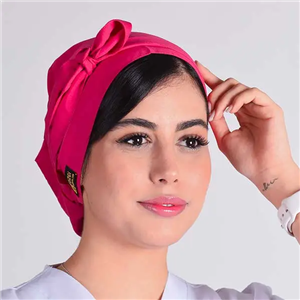 کلاه حجاب ساده سرخابی