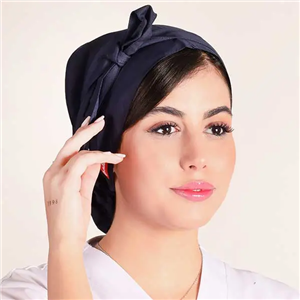 کلاه حجاب ساده سرمه ای