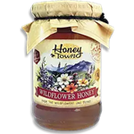 عسل ارگانیک خالص گل های وحشی هانی تاون 400گرمی Honey Town Wildflower Row Honey