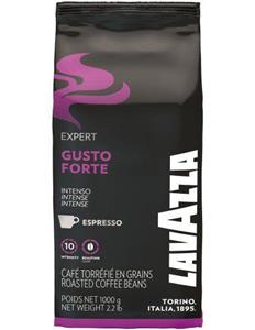 دانه قهوه لاوازا گوستو فورته 1کیلویی Lavazza Gusto Forte Expert Coffee Beans