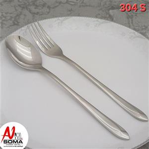 سرویس قاشق و چنگال SG/اس جی ۳۰نفره مدل ۳۰۴s 