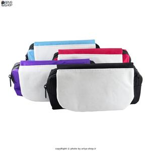 جامدادی پارچه ای رنگی سابلیمیشن مدل زیپ دار