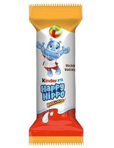 بیسکویت شکلاتی کیندر هپی هیپو با طعم فندق 20 گرمی Kinder Happy Hippo Hazelnuss