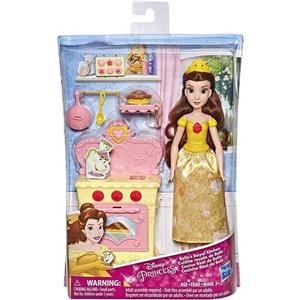 عروسک پرنسس بل  Disney Princess Belle’s Royal Kitchen