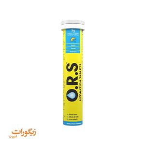 قرص الکترولیت آبرسان با طعم لیمو ORS HYDRATION TABLETS 