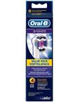 سری مسواک برقی تیری دی وایت اورال بی (4 عددی) Oral B 3D White Toothbrush Heads