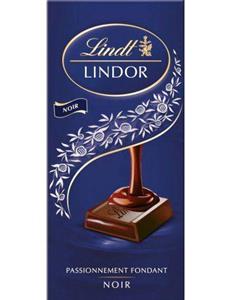 شکلات تلخ تخته ای لینت لیندور 150 گرمی Lindt Lindor Noir Fondant